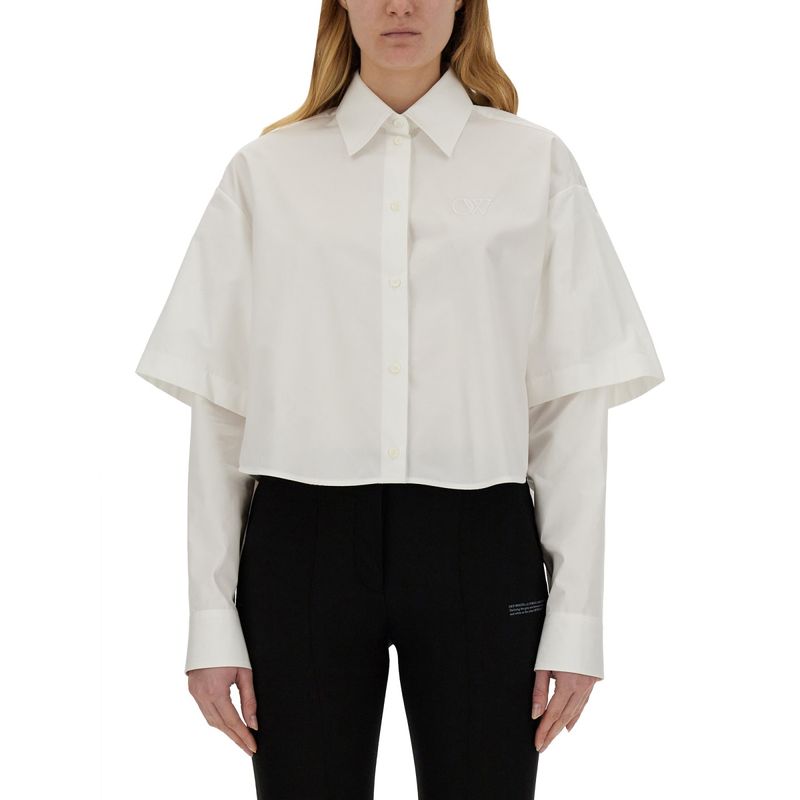 Off-White Women Poplin Shirt